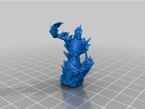 frosthaven ice wraith - melee form toy & game accessories gloomhaven miniature 3d print model - Mito3D