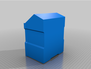 büyük istiflenebilir Kutu konteynerler Schuette konteyner 3d print model - Mito3D