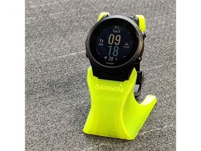 garmin forerunner 945 stand sport & outdoors watch 3d print model - Mito3D