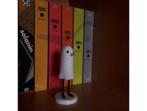 oyasumi punpun goodnight creatures anime character bird ghost japan manga onodera 3d print model - Mito3D