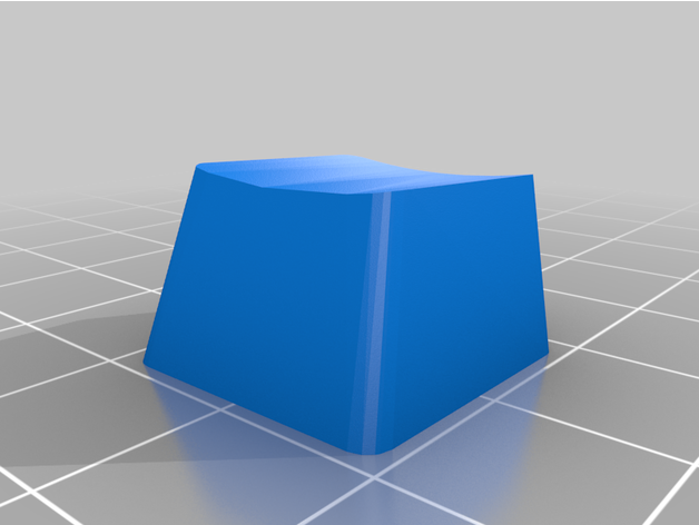 cherry mx blank keycap 3d printing 3D print model - Mito3D