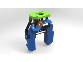 robot pince robotique 3d imprimante arduino cnc bouclier scara 3d print model - Mito3D