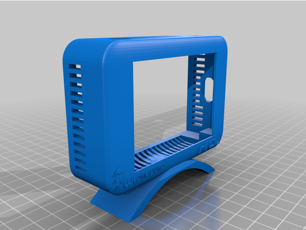 Weatherduino pro2 compacto caso funda monta bricolaje diy androide tv caja cubierta carcasa cumulusmx magia n4 pared montar estación meteorológica wemos d1 3D print model - Mito3D