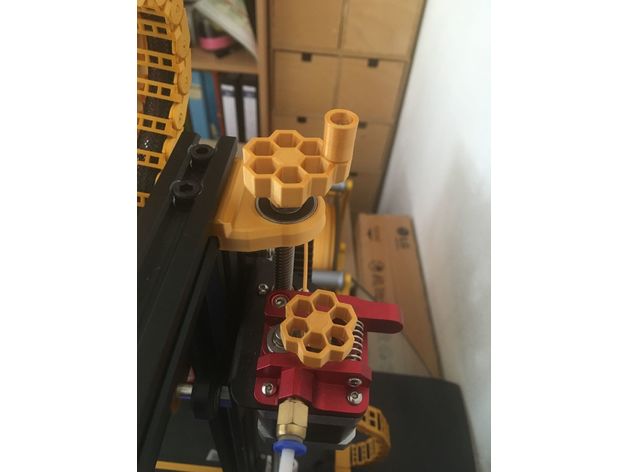 ender 3 manovella pomello 3d stampante Accessori creality 3D print model - Mito3D