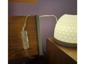 switch holder ikea bed decor night light 3d print model - Mito3D