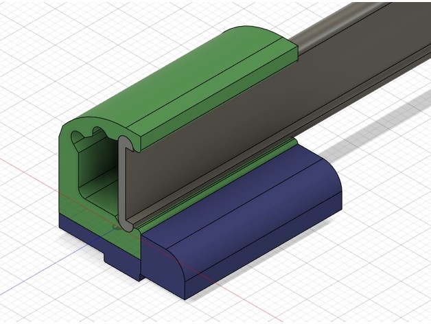 LED Bar voron v24 3d Drucker Zubehör 3D print model - Mito3D