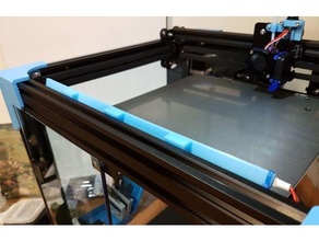 ender 6 Led ışık bar 3d yazıcı Aksesuarlar Creality Kulp destek binmek 3d print model - Mito3D