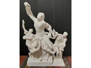 laocoonte figli maschi sculture 3d print model - Mito3D