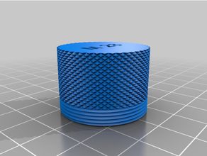 gorra grifos 3d impresión taza enchufe 3d print model - Mito3D