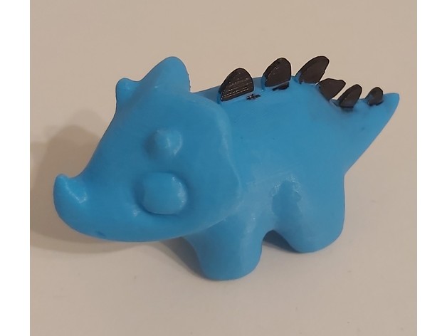 cute dinosaur toys & games 3D print model - Mito3D