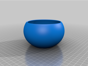 simple print bowl loose change ext containers 3d print model - Mito3D