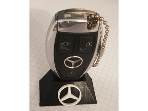 Mercedes anahtar Kulp destek 3d baskı benz 3d print model - Mito3D