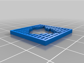 alieni agditc tunnel gettoni giocattolo gioco Accessori film tavolo gettone 3d print model - Mito3D