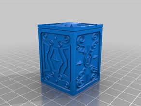 santo seiya Poseidon caixa reparado brinquedos jogos 3d print model - Mito3D
