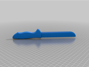 japhi3d tang knife blade handle 3d printing 3d print model - Mito3D