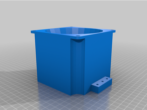 acoplamento ventoinha-tubo 3d printing 3d print model - Mito3D