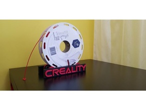 creality spool holder ikea lack enclosure 3d printer accessories filament 3d print model - Mito3D