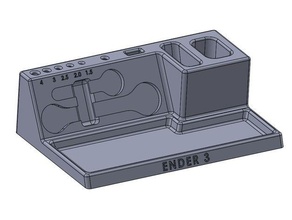 ender 3 ferramenta suporte 3d impressora acessórios crialidade ender3 3d print model - Mito3D