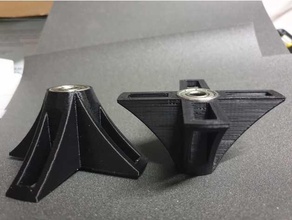 Spulenhalter parametrisch 3d Drucker Zubehör Filament Halter Unterstützung Spule 3d print model - Mito3D