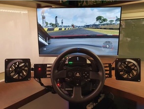 dashboard t300 rs wheelbase diy simracing sim racing thrustmaster 3d print model - Mito3D