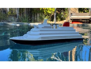 rc ferry vehicles boat toy 3d print model - Mito3D