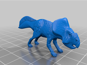 protoceratops animali dinosauro estinto miniatura mente 3d print model - Mito3D