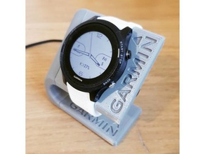 garmin cargador estante soporte 3d impresión garmin935 montar reloj 3d print model - Mito3D
