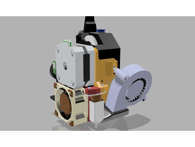 ender3 pró v2 compactar direto dirigir 3d impressora extrusoras bmg clone direito extrusora ender3pro ender3v2 condução direta 3D print model - Mito3D