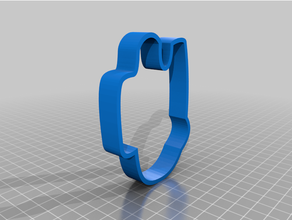 cookie cutter 3d printing amongus 3d print model - Mito3D