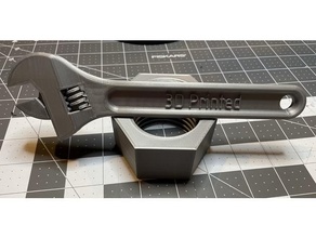 Nuss Stand einstellbar Schlüssel Werkzeug Inhaber Boxen 3dprintable 3dprinted 3d print model - Mito3D