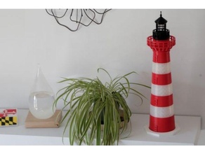 assateague lighthouse buildings & structures island virginia 3d print model - Mito3D