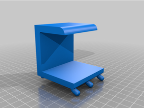 molde alambre tira tablero montar organización 3d print model - Mito3D
