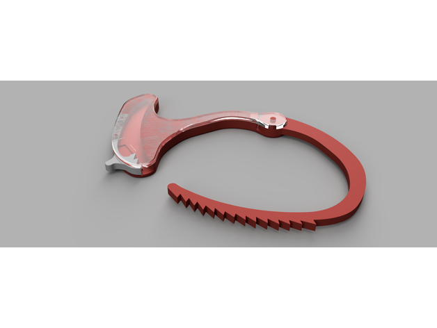 kablo kelepçe v1 el araçlar klips Kulp destek 3D print model - Mito3D