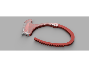 cable clamp v1 hand tools clip holder 3d print model - Mito3D