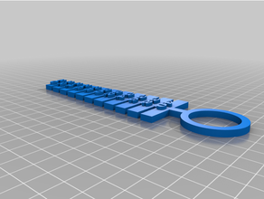 hole diameter gauge distance mm hobby abstandslehre herringbone teaching 3d print model - Mito3D