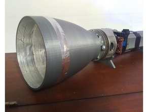 parabolico lente 100w guidato Fai luce 3d print model - Mito3D