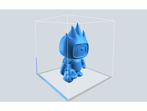 dr ae 3d impressão mascote Feto brinquedo 3d print model - Mito3D