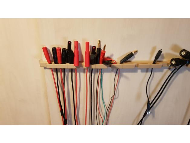 cable organizador 60cm paneles puerta electrónica panel 3D print model - Mito3D