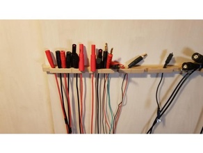 cable organizador 60cm paneles puerta electrónica panel 3d print model - Mito3D