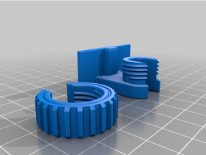 cable clip 10 mm diy 3d print model - Mito3D