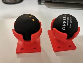 patas ender 3 3d impresora partes pelota pies squash 3d print model - Mito3D