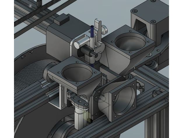 Mikroswiss Direktantrieb Ganzmetallhotend Ender 5 Ventilator Leitung 40mm Fans 3d Drucker Zubehör Metall hotend ender5 3D print model - Mito3D