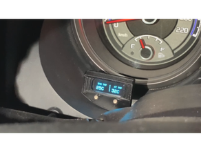 pajero temperatura Guardia automotor gen 4 mitsubishi 3d print model - Mito3D
