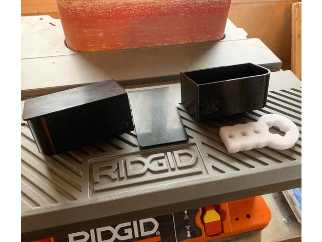 ridgid cinto fuso lixadeira chave inglesa pequeno partes Caixa ferramentas ferramenta titulares caixas beltsander Ferramentas 3D print model - Mito3D