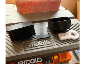 ridgid ceinture broche ponceuse clé petit pièces boîte outils outil titulaires boites bande 3d print model - Mito3D