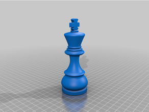 chess pieces 3d printing bishop king pawn piece queen rook set 3d print model - Mito3D