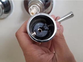 delta shower faucet adapter danco universal handles bathroom handle 3d print model - Mito3D