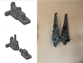Lego kylo ren Befehl pendeln Mauer montieren Modelle 3d print model - Mito3D