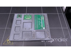 smd pcb adaptador suporte eletrônicos 3d print model - Mito3D