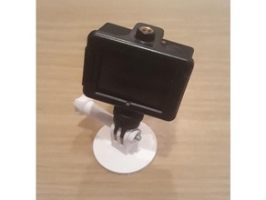 güzel çocuk kablosuz internet kamera Kulp destek 3d print model - Mito3D
